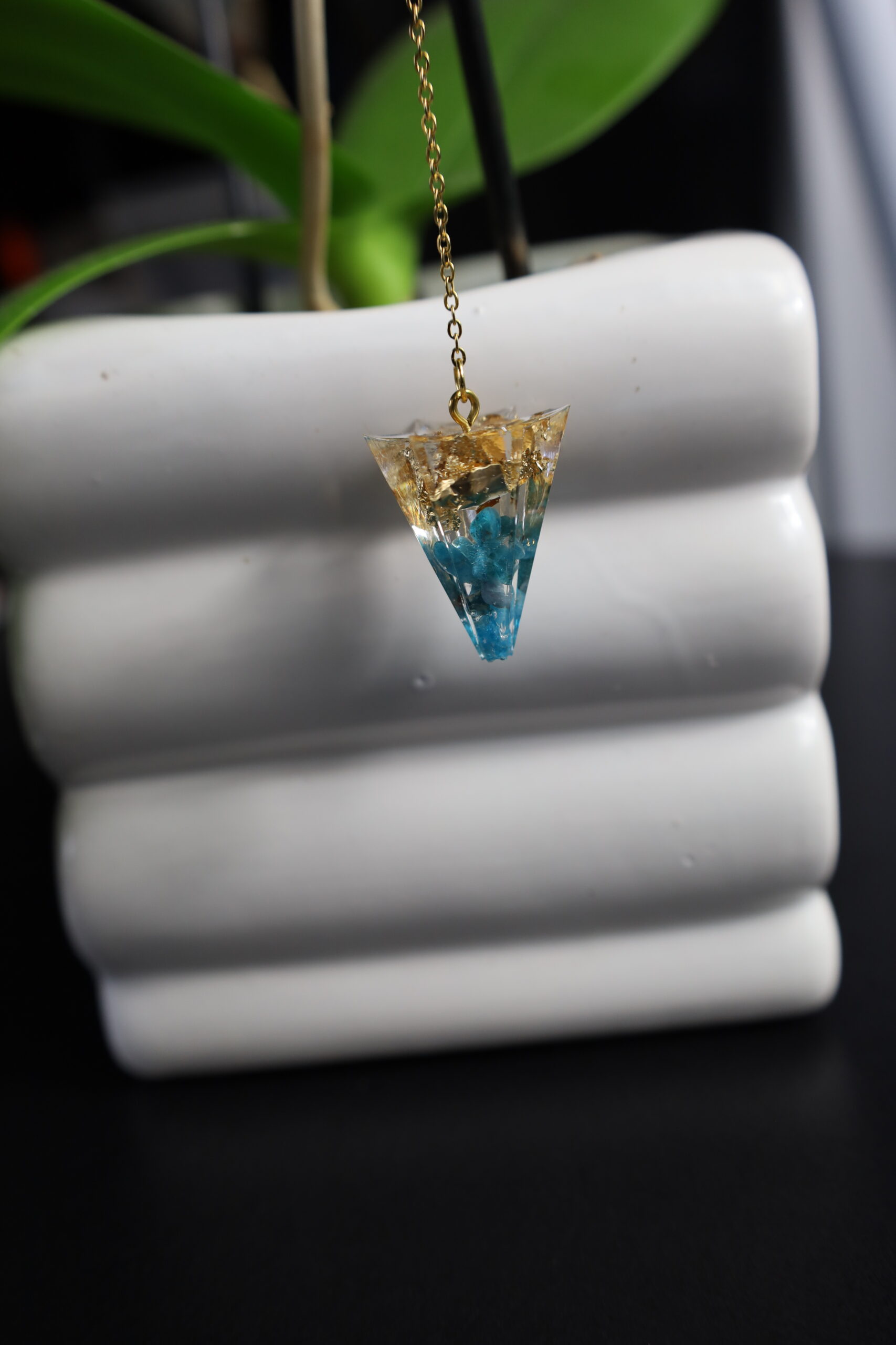 pendule apatite bleu pendule apatite bleu