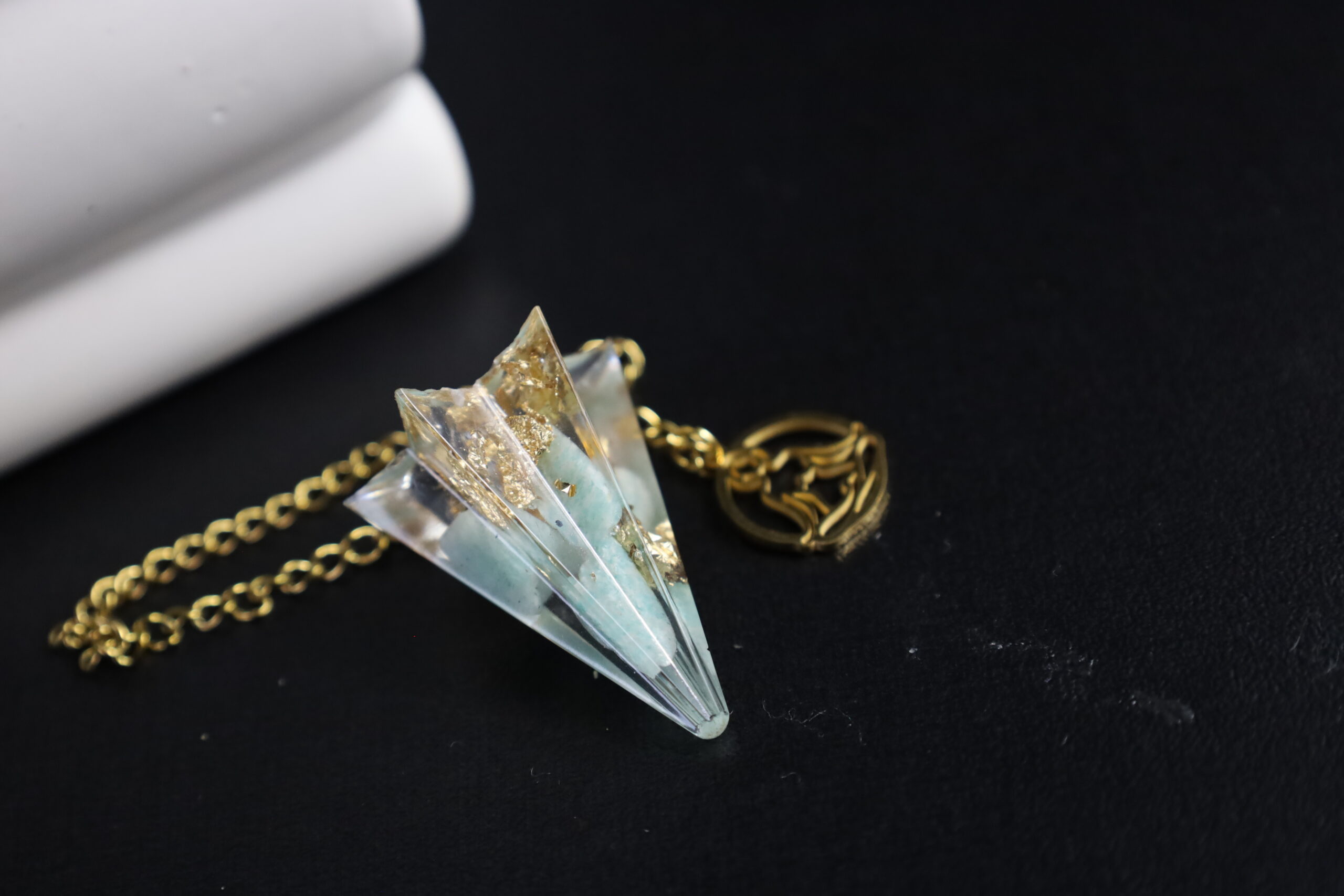 Pendule Étoile en Amazonite Pendule Étoile en Amazonite