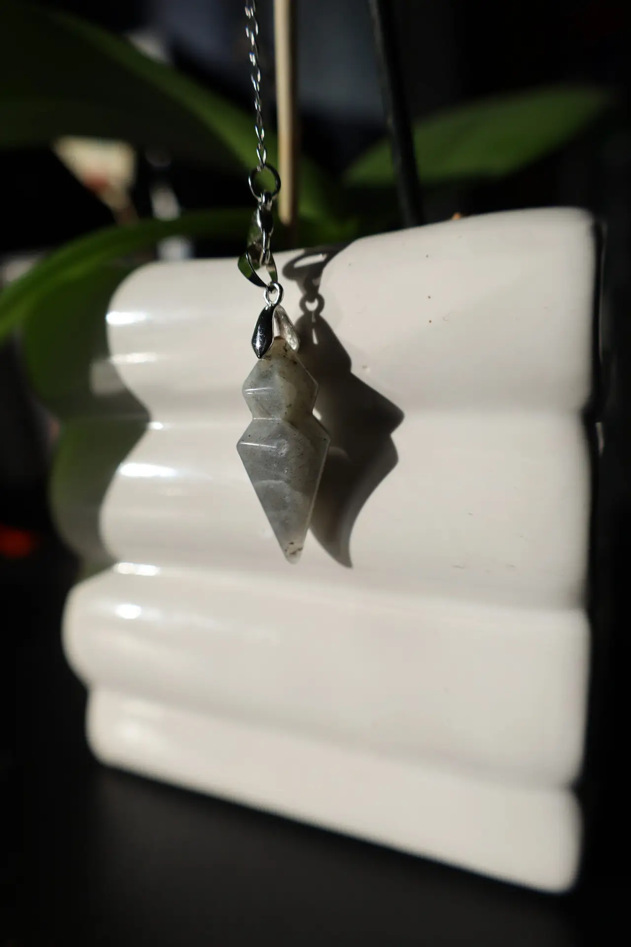 pendule en labradorite et pentacle pendule en labradorite et pentacle