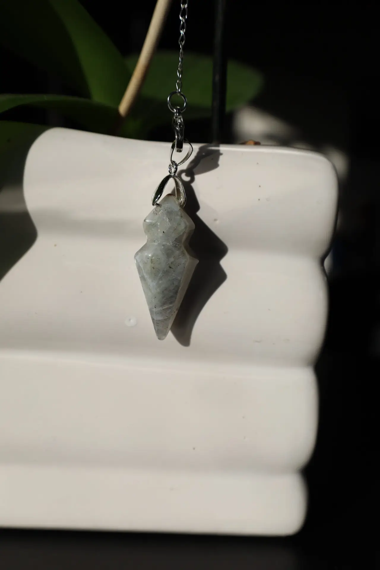 pendule en labradorite et pentacle pendule en labradorite et pentacle