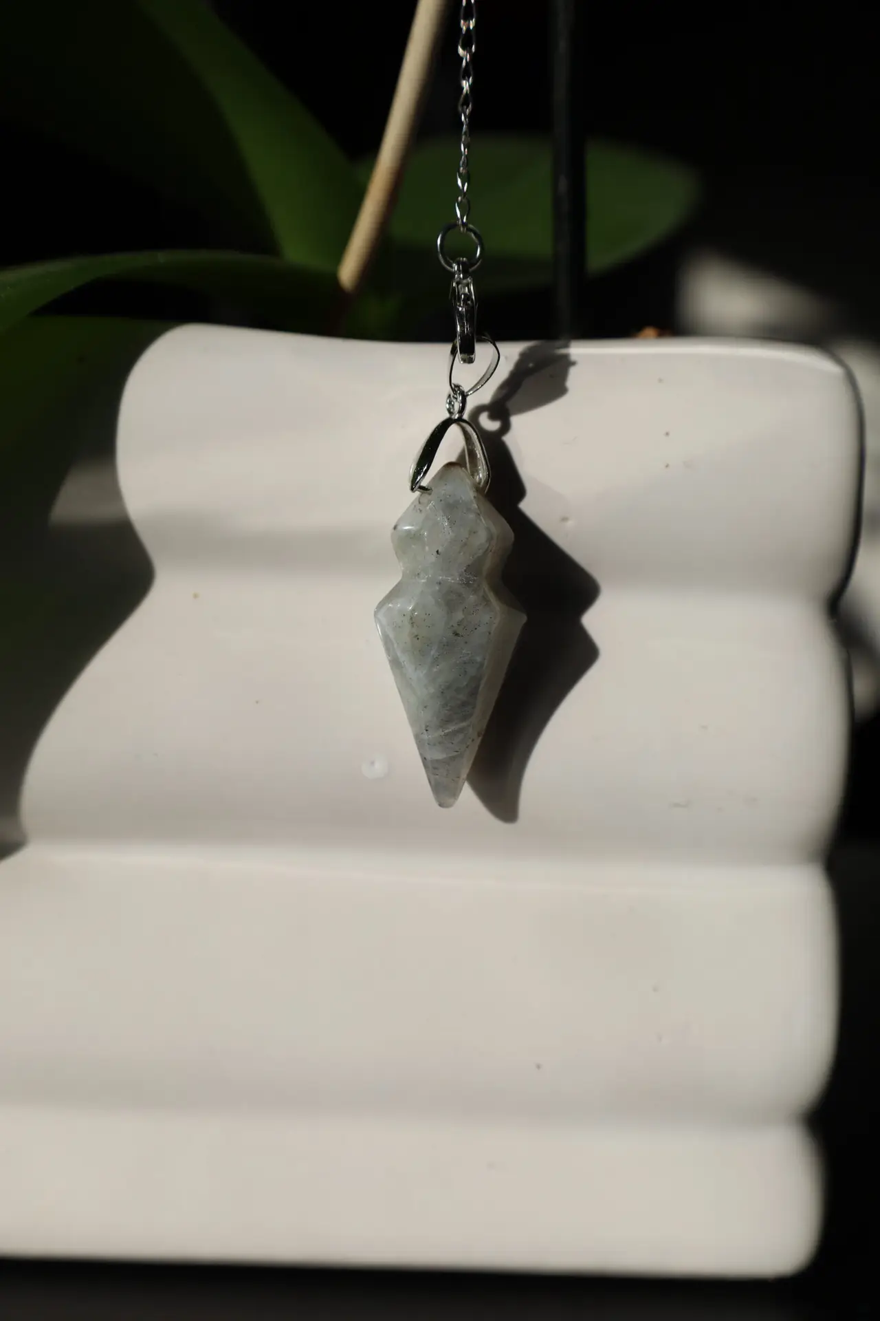 pendule en labradorite et pentacle pendule en labradorite et pentacle