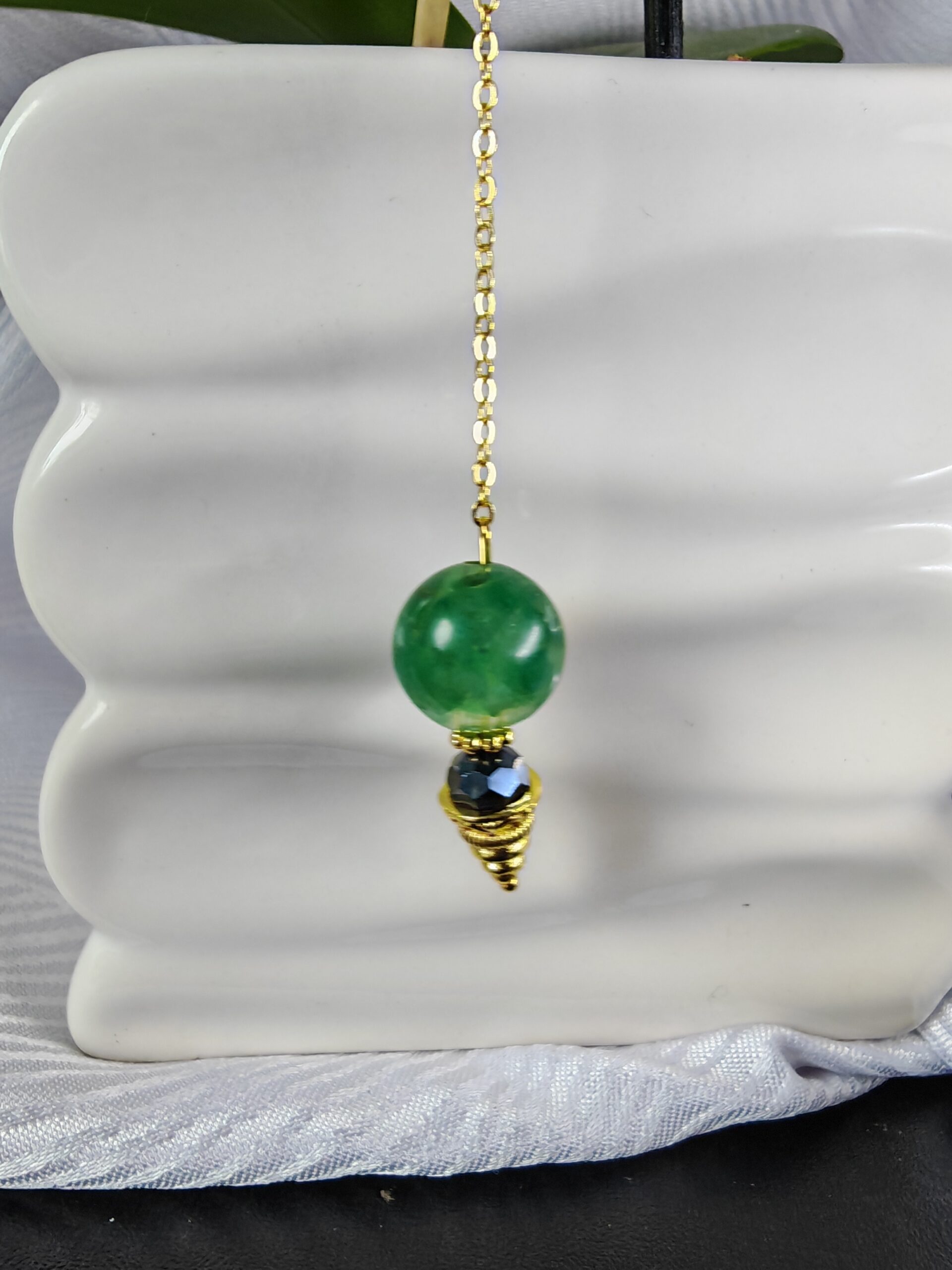 auto draft pendule aventurine