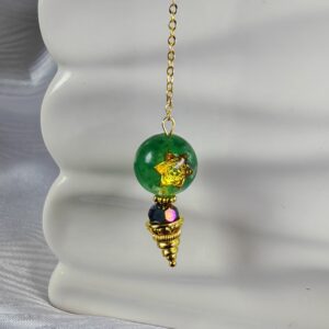 pendule aventurine et pentacle