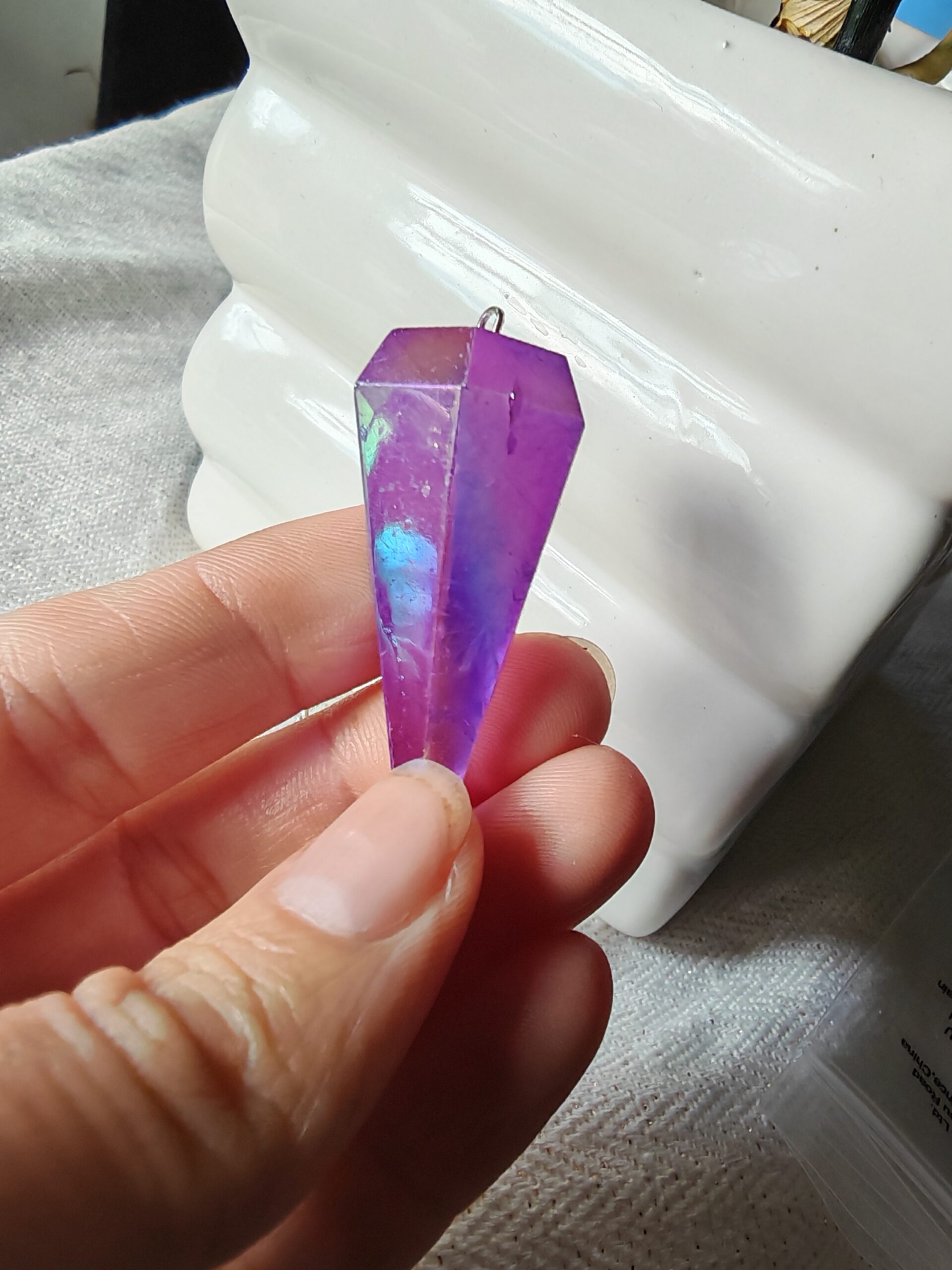 auto draft pendule violet